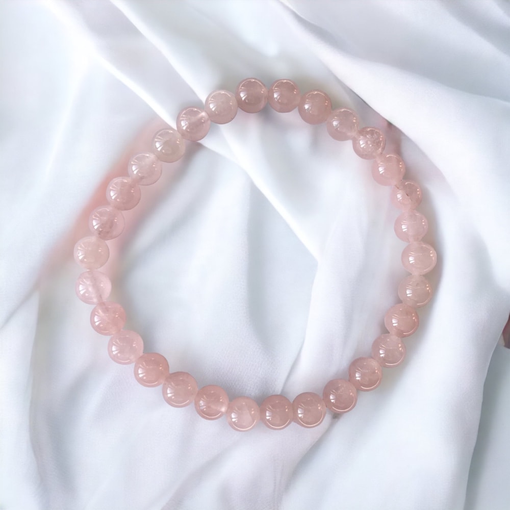 Bracelet Rose Quartz (Amour & Harmonie)