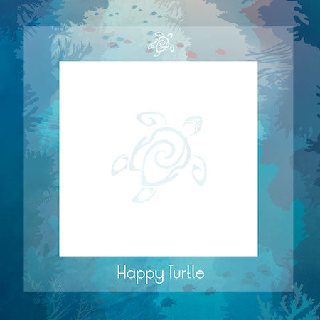 Happy Carte - Tortue Eau
